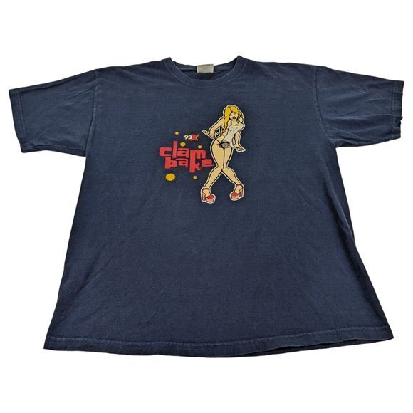 VTG 93x Clam Bake Concert Shirt Sz XL, Slipknot, Coal Chamber, Fear Factory Y2k‎ - Picture 1 of 11